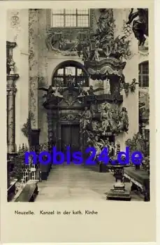 15890 Neuzelle Kanzel in Kirche *ca.1940