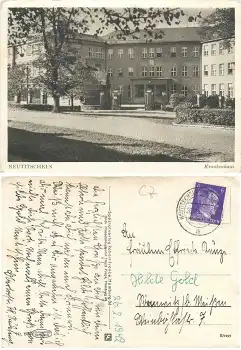 Neutitischein Nový Jičín Neu Titschein Krankenhaus o 26.2.1942