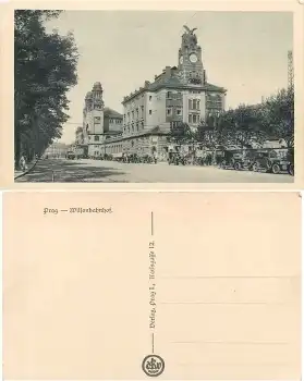 Prag Wilsonbahnhof *um 1930
