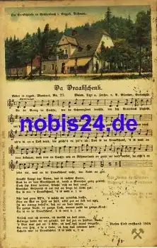 Anton Günther "Da Draakschenk" Liedkarte *ca.1910