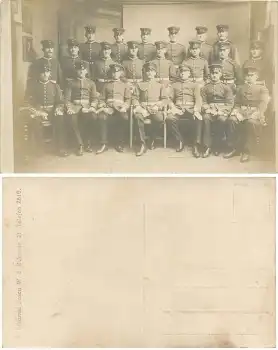 Deutsche Offiziere 1.WK Foto Sikorski Posen * um 1914