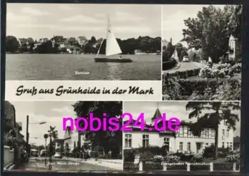 15537 Grünheide Peetzsee Heim Boot o 30.7.1963