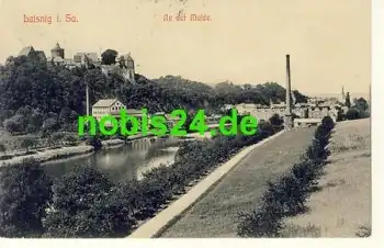 04703 Leisnig An der Mulde Fabrik o ca.1914