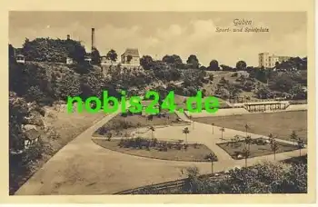 03172 Guben Sport Spielplatz o 29.5.1915