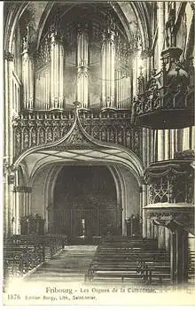Fribourg Les Orgues de la Cathedrale Orgel o 15.10.1904