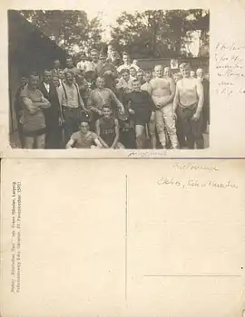 Radrennen Steher-Schrittmacher und Flieger 31.7.1921