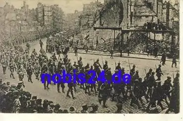 Lille Frankreich Militär Ankunft o 1915