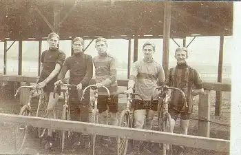 Radrennfahrer Echtfoto *ca. 1930