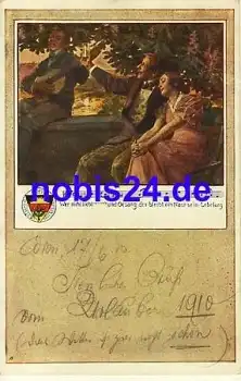 Deutscher Schulverein Liederkarte 9 Nr.63 o 1910