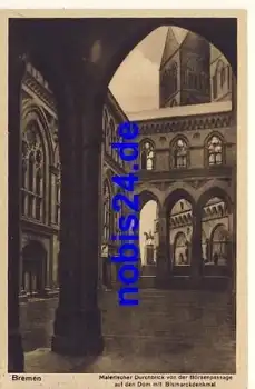 Bremen Börsenpassage Dom o 19.8.1930