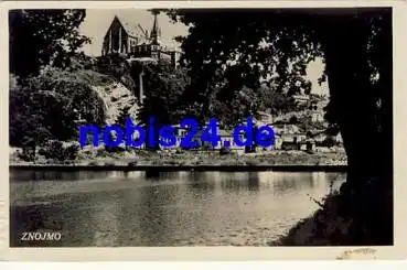 ZNOJMO Burgansicht *ca.1940
