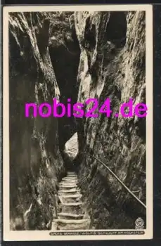 01814 Sächsische Schweiz Höhle Wolfsschlucht *ca.1935