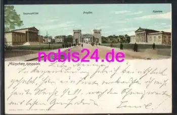 München Gebäude am Königsplatz o 13.9.1904