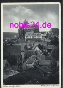 65582 Diez Lahn Altstadt mit Schloss *ca.1950