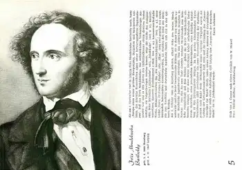 Felix mendelsohn Bartholdy Komponist *ca. 1970