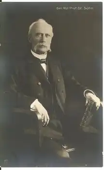 Sohm Geh. Rat Prof Dr.  * ca. 1910