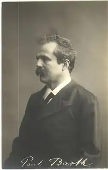 Barth Paul Dr. ph. Leipziger Professoren-Serie *ca. 1908