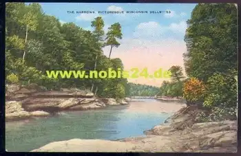 Wisconsin Dells The Narrows Picturesque  o 22. 6. 1954