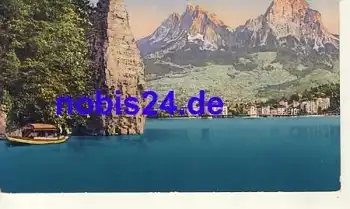 Vierwaldstättersee Schillerstein Brunnen *ca.1920