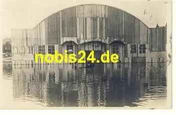 Johannstadt Dresden Halle unter Hochwasser o 6.7.1926