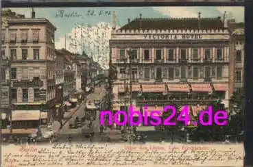 Berlin Unter den Linden o 23.5.1903