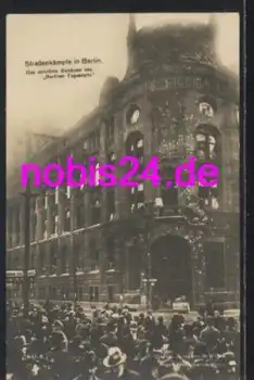Berlin Revolutionstage Strassenkämpfe *ca.1919