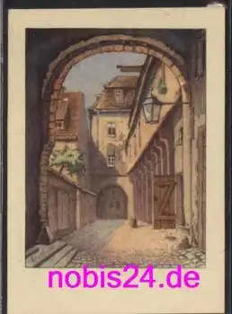 Alt Berlin Krögelhof Künstlerkarte *ca.1940