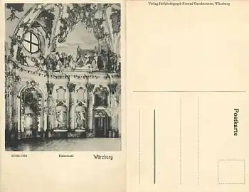 Würzburg Schloss Kaisersaal *ca.1910