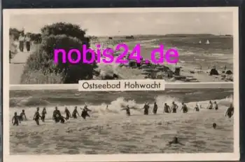 24321 Hohwacht Ostseebad Strandleben o ca.1955