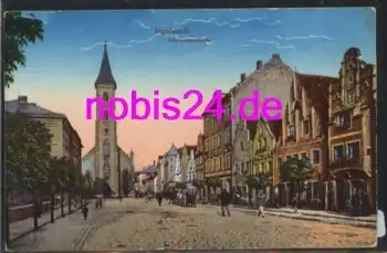 Ingolstadt Schrannennstrasse Kirche *ca.1915