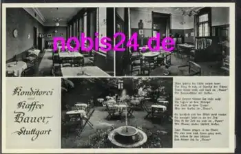 Stuttgart Kaffee Bauer *ca.1935