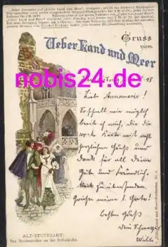 Alt Stuttgart Hochzeit o 14.2.1898