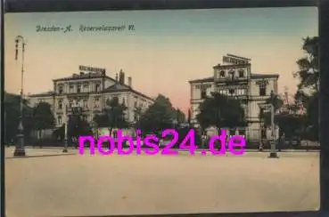 Dresden Wiener Strasse Hotel "Kaiser Wilhelm" Reservelazarett VI. Militär *ca.1915