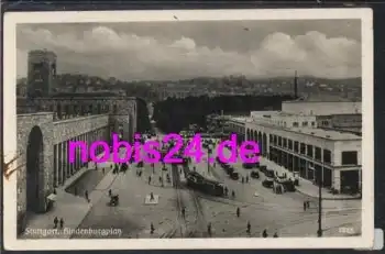 Stuttgart Bahnhof Hindenburgplatz o 26.7.1939