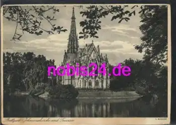 Rosental Stuttgart Johanneskirche *ca.1955