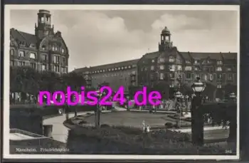 Mannheim Friedrichsplatz o 7.6.1941