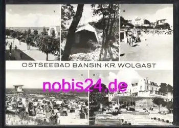 17429 Bansin Erholungsheim Zeltplatz o 4.7.1983