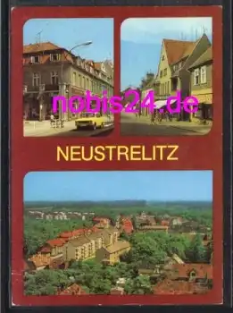 17235 Neustrelitz Strelitzer Strasse Auto o ca.1982