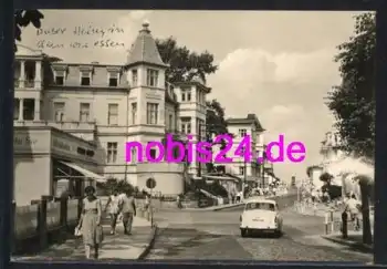 17429 Bansin Buchladen KFZ Wartburg W311 o 23.5.1968