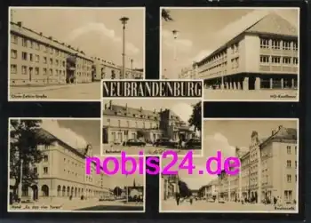 Neubrandenburg Kaufhaus Hotel *ca.1964