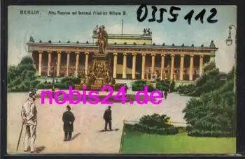Berlin Altes Museum Denkmal o 14.8.1915