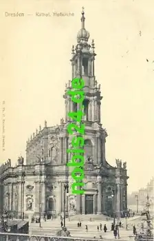 Dresden Katholische Hofkirche o 3.9.1908