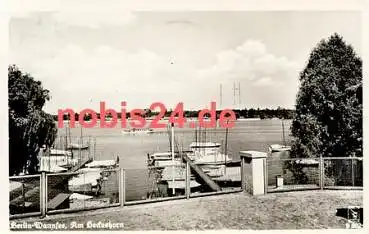 Wannsee Berlin Bootshafen o 23.3.1958