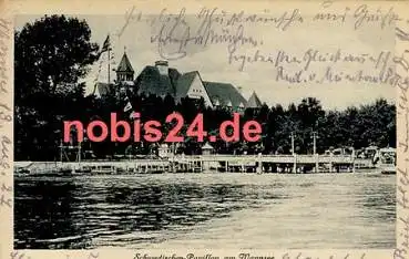 Wannsee Berlin Schwedischer Pavillon o 1927