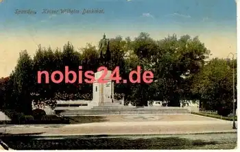 Spandau Berlin Kaiser Wilhelm Denkmal o 1915