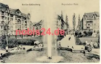 Schöneberg Berlin Bayrischer Platz o 4.5.1918