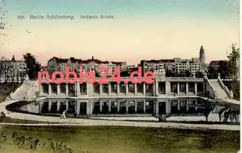 Schöneberg Berlin Stadtparkbrücke o 1.2.1913