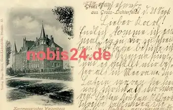 Lichtenfelde Berlin Waisenhaus o 23.9.1899