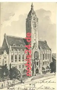 Charlottenburg Berlin Rathaus o 20.2.1905