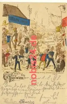 Dresden Vogelwiese Vorläufer o 2.8.1893